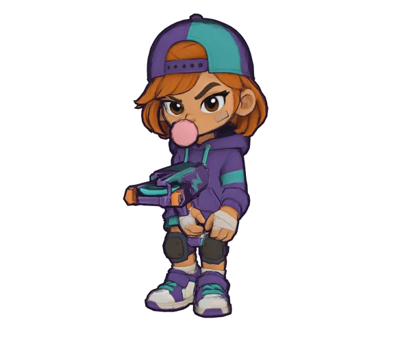 Spin, a hero from the game