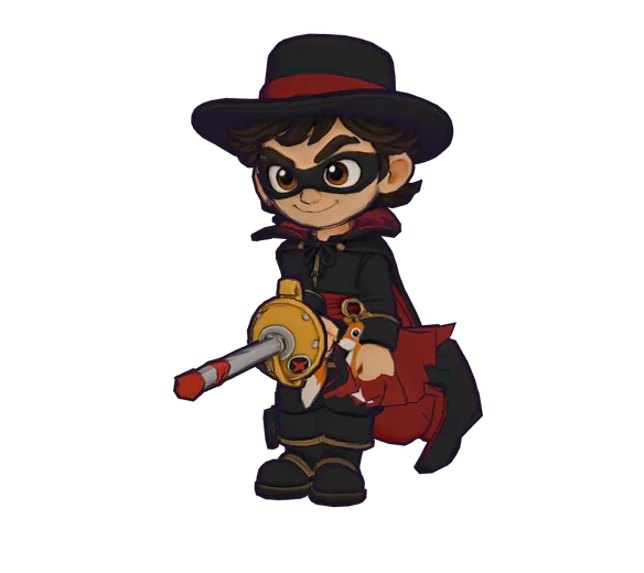 Fox, a hero from the game