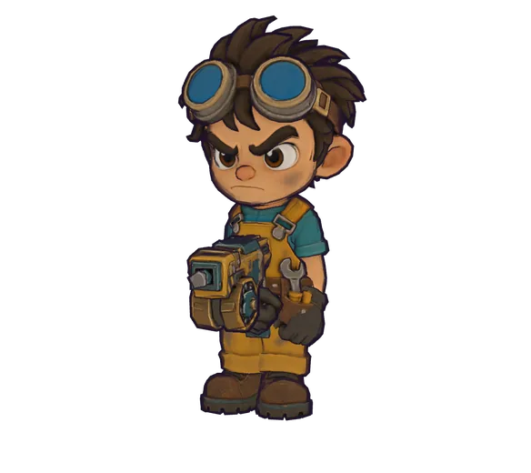 Tinker, a hero from the game