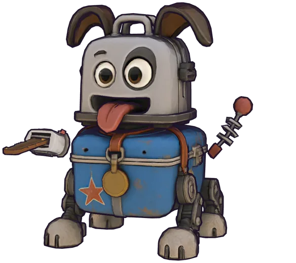 Toasty, a hero from the game
